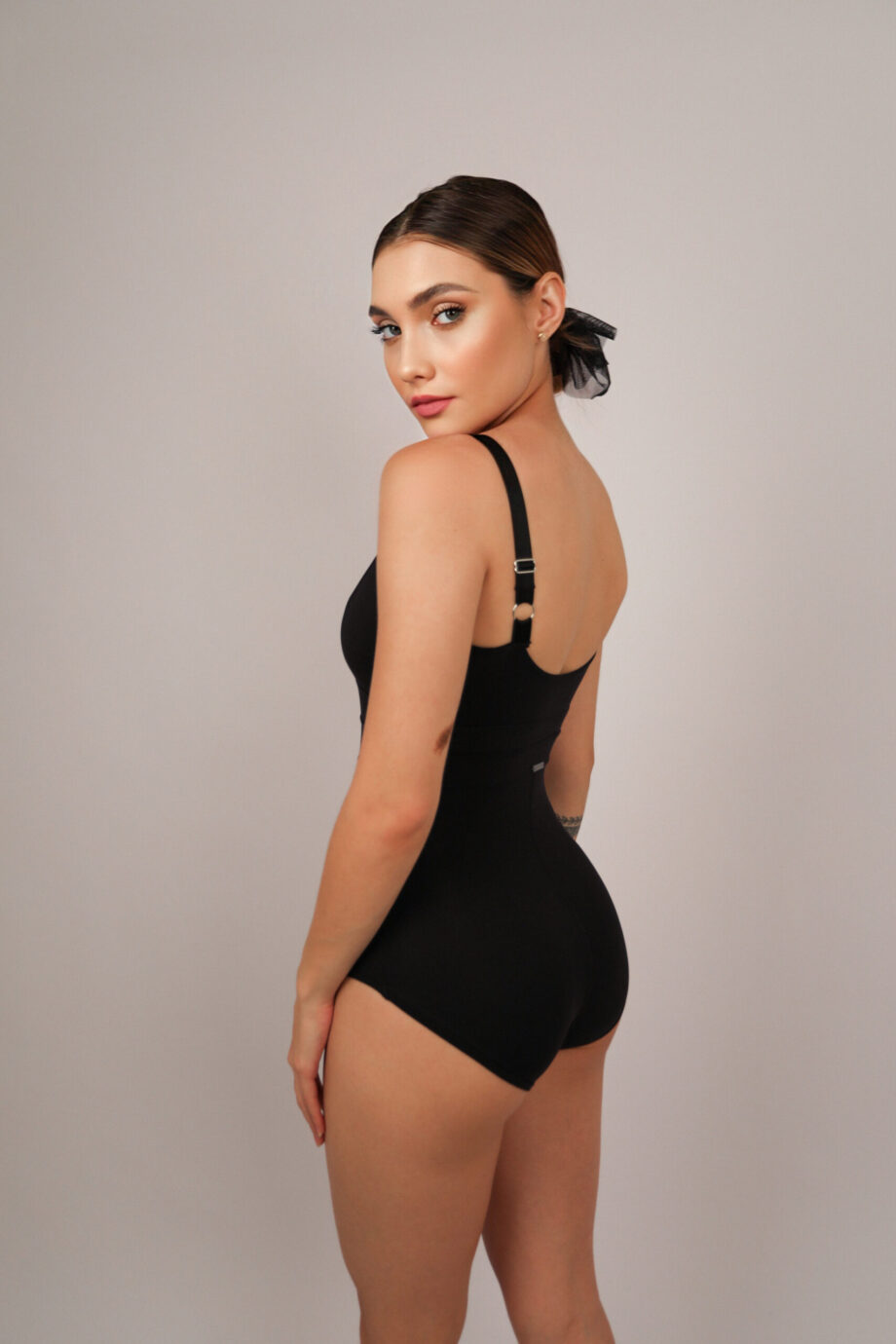 Body Collant Clássico Maui Petipá Preto