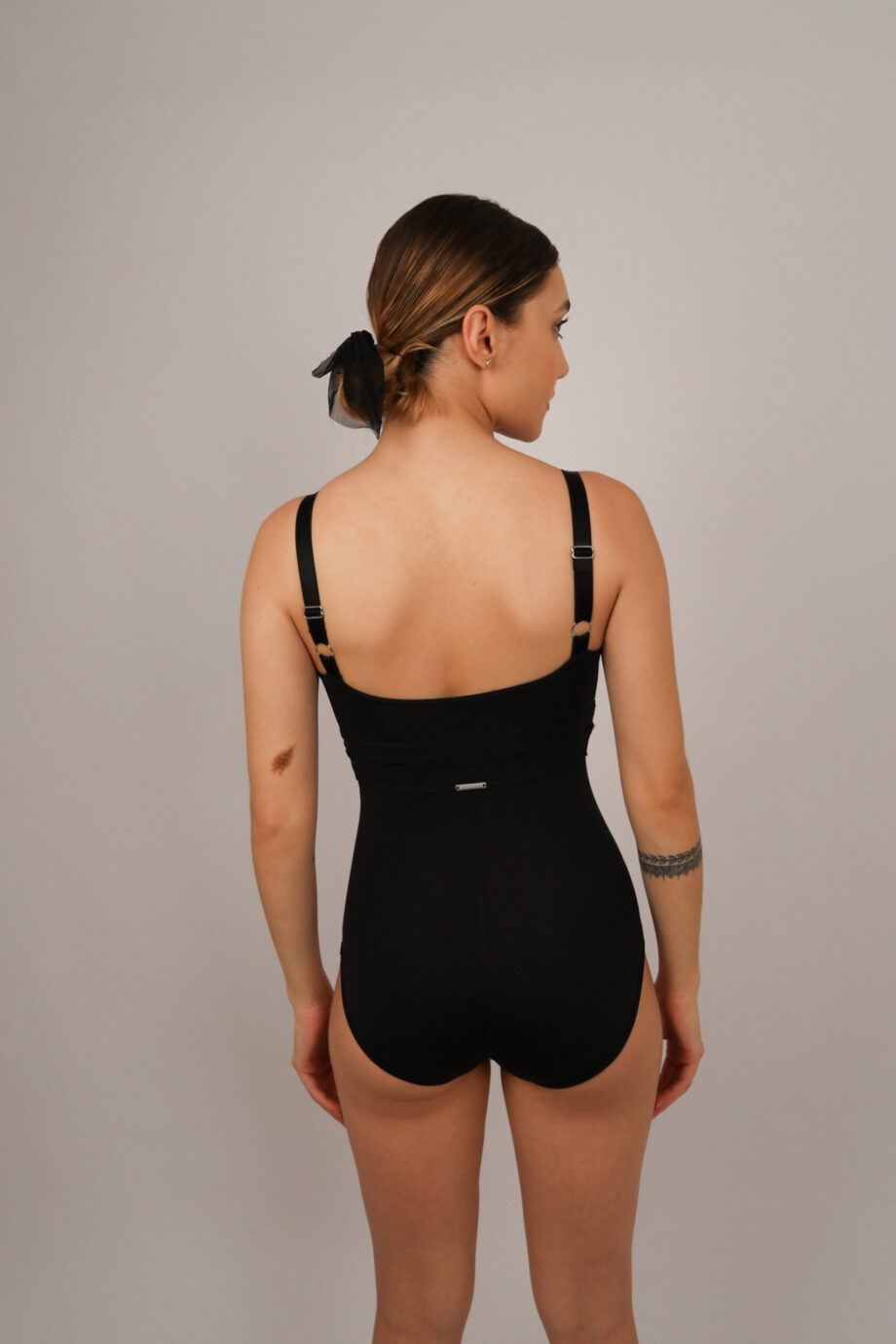 Body Collant Clássico Maui Petipá Preto