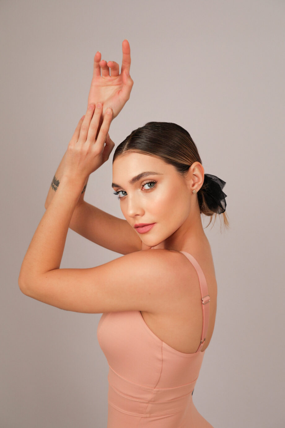 Body Collant Clássico Maui Petipá Rosa Ballet