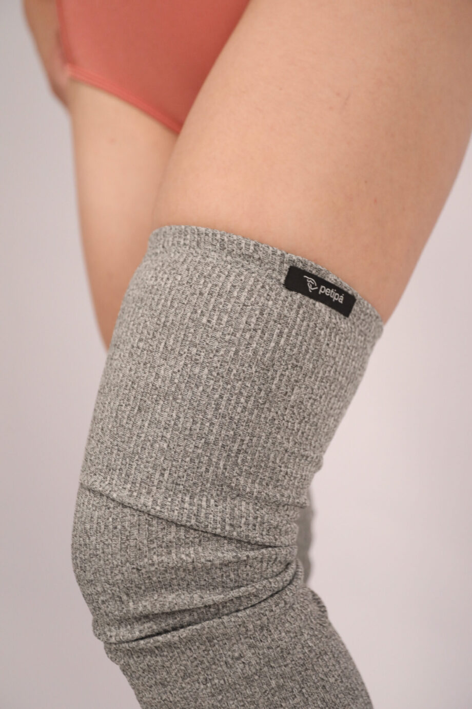 Polaina tricot Petipá Cinza