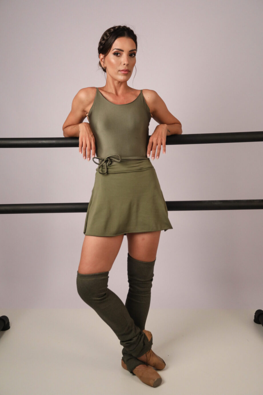 Saia Peach Skin Petipá Verde