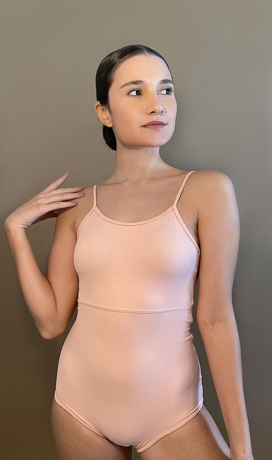 Body Collant Precision Média Compressão Petipá Rosa Ballet
